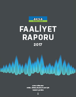 Aksa Doğalgaz Faaliyet Raporu