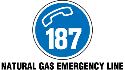 187 Natural Gas Emergency Line