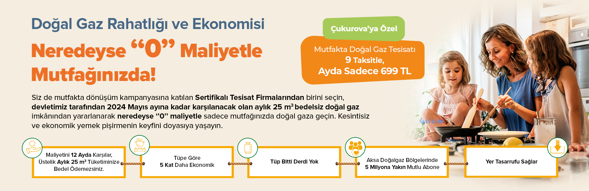 Çukurova'ya Özel Doğalgaz Rahatlığı ve Ekonomisi